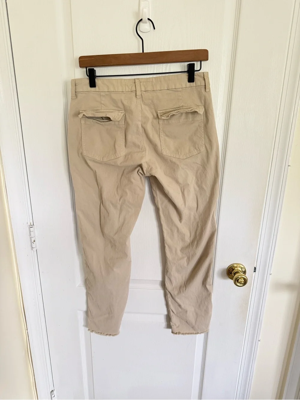 Frank & Eileen Blackrock Utility Ankle Pant in Tan